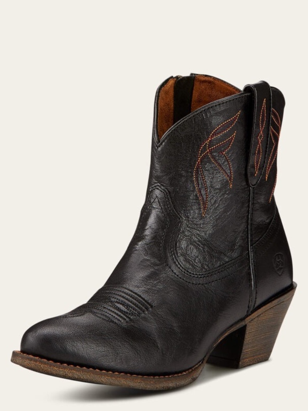 NEW Ariat Darlin Western Boots Ankle Booties Cowgirl Size 8B 8 B Medium width - Picture 2 of 10